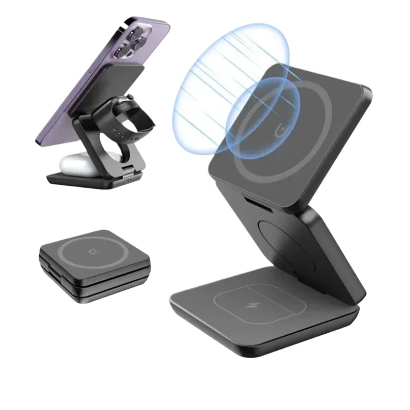 3 in 1 Foldable Magnetic Wirel - Wireless Charger 3 In 1 recensione e prezzo