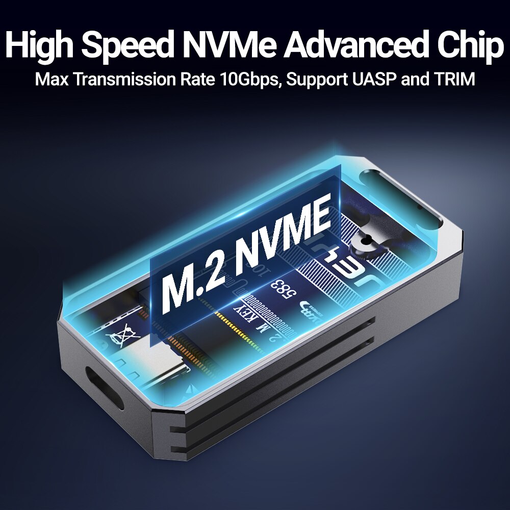 JEYI 2230 NVMe SSD Enclosure,  - Portable Ssd Enclosure recensione e prezzo