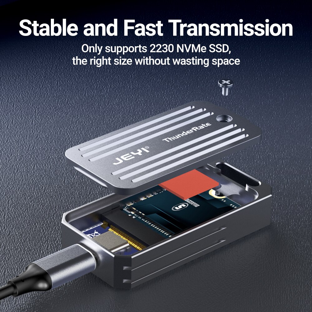 JEYI 2230 NVMe SSD Enclosure,  - Portable Ssd Enclosure recensione e prezzo