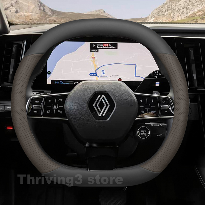 Leather Car Steering Wheel Cov - Tech Accessories Hub recensione e prezzo