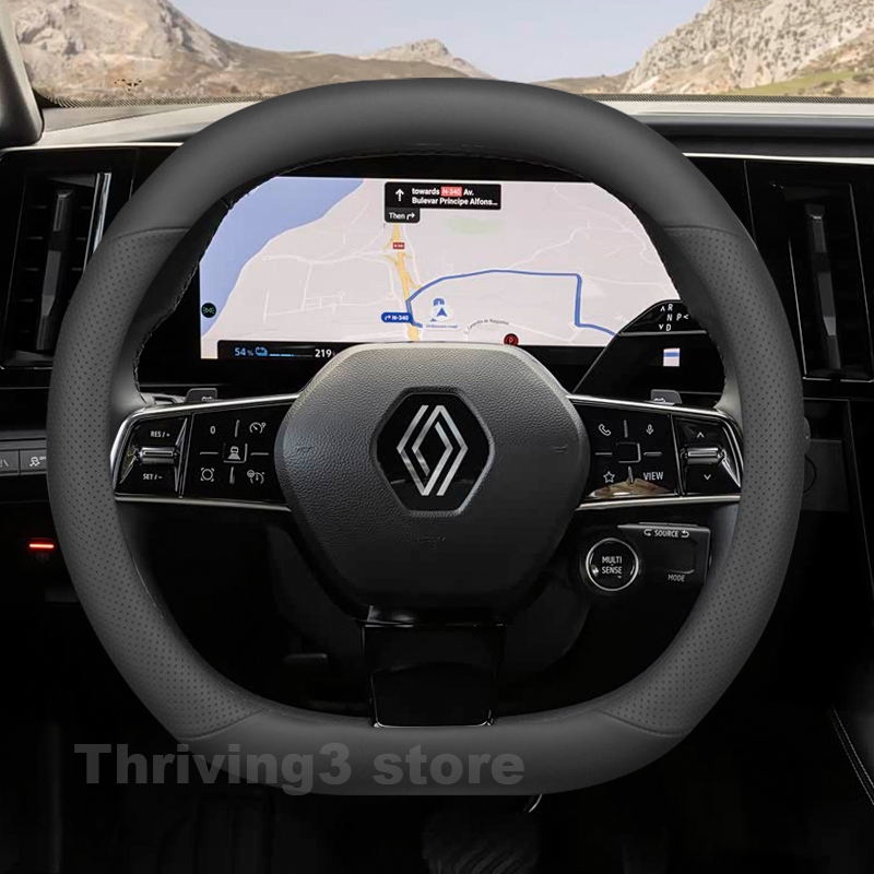 Leather Car Steering Wheel Cov - Tech Accessories Hub recensione e prezzo