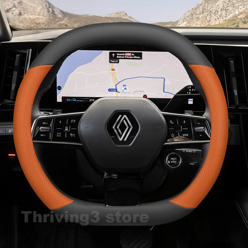 Leather Car Steering Wheel Cov - Tech Accessories Hub recensione e prezzo