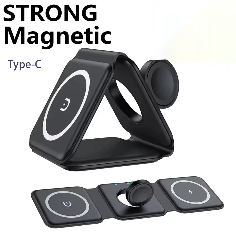 3 in 1 Magnetic Portable Wirel - Wireless Charger 3 In 1 recensione e prezzo