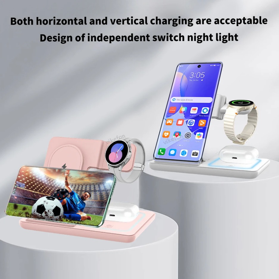 3 In 1 Foldable Wireless Charg - Wireless Charger 3 In 1 recensione e prezzo