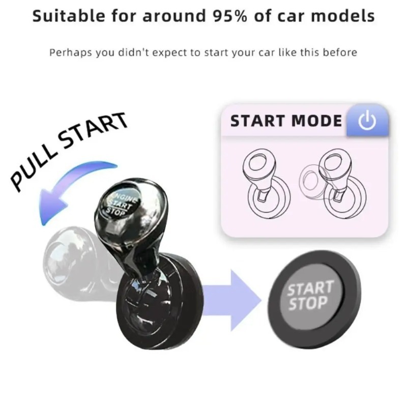 Car One-Touch Start Button wit - Tech Car Accessories recensione e prezzo