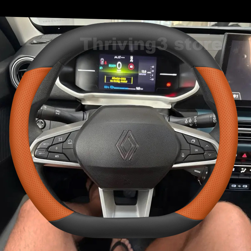 Leather Car Steering Wheel Cov - Tech Accessories Hub recensione e prezzo
