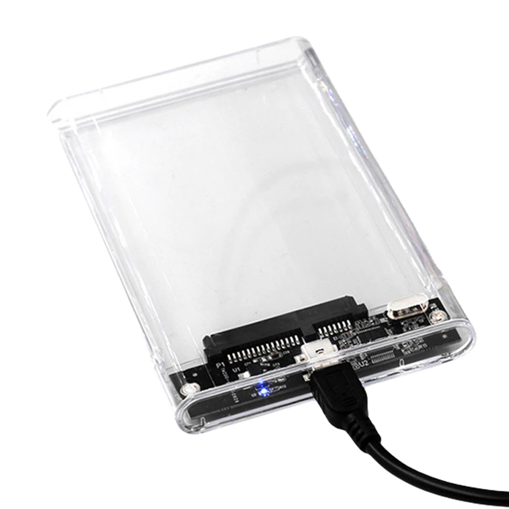 2.5 Inch HDD/SSD Case Transpar - Portable Ssd Enclosure recensione e prezzo