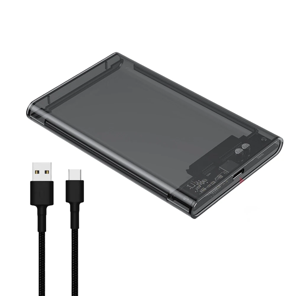 2.5 Inch HDD/SSD Case Transpar - Portable Ssd Enclosure recensione e prezzo