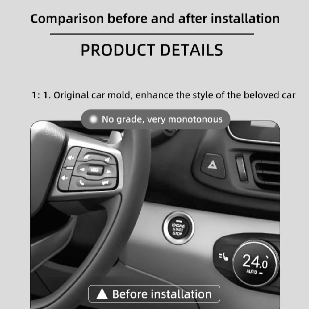 1PC Car One-Touch Start Button - Tech Car Accessories recensione e prezzo