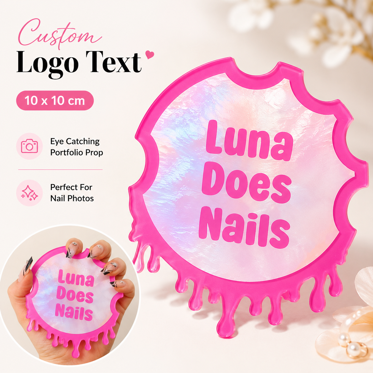 Custom Nailfie Disc Acrylic Na - Tech Accessories Photo recensione e prezzo