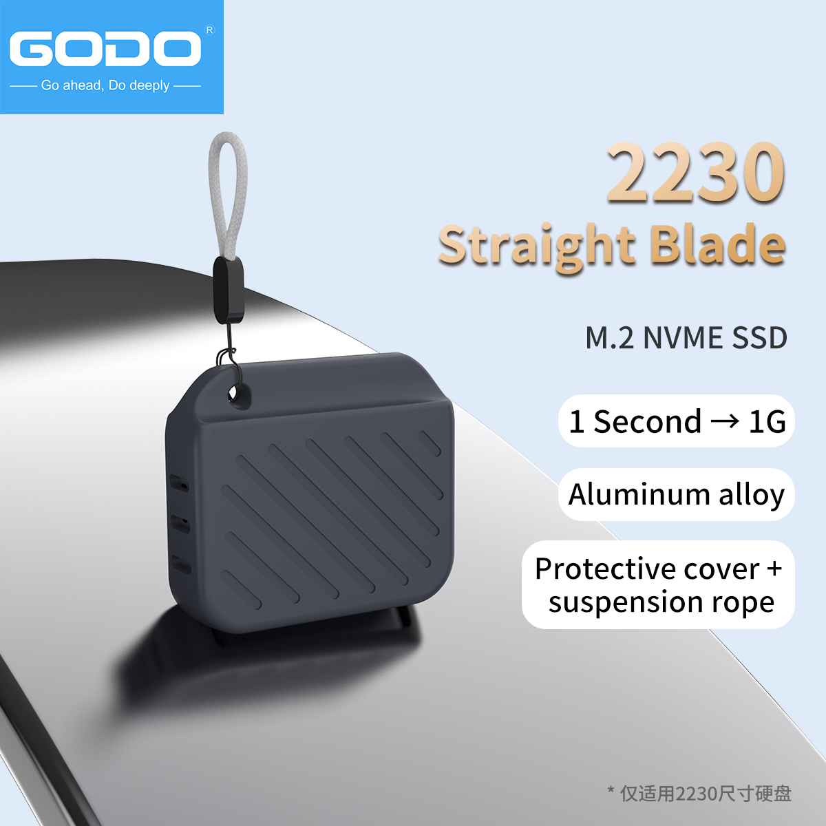 GODO 2230 Type-C Plug & Play M - Portable Ssd Enclosure recensione e prezzo