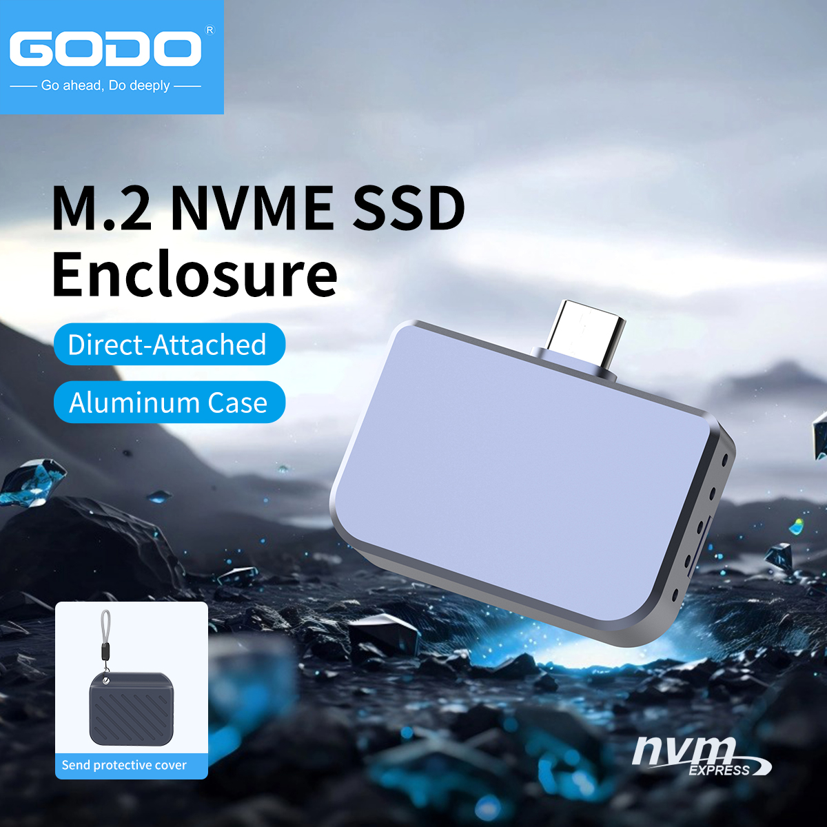 GODO 2230 Type-C Plug & Play M - Portable Ssd Enclosure recensione e prezzo