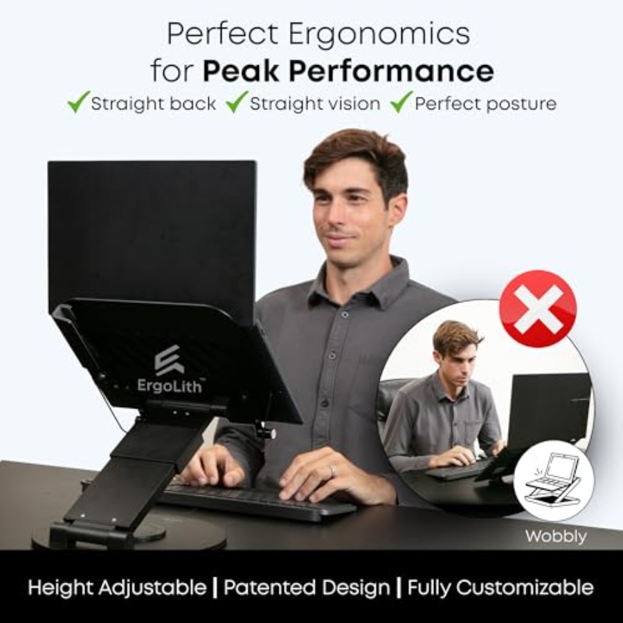 3-in-1 Adjustable Laptop Stand - Laptop Stand Bamboo recensione e prezzo